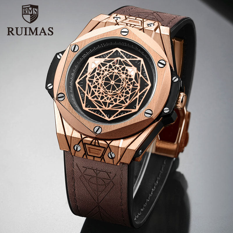 Reloj Diseño Paranormal Café