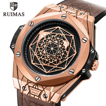 Reloj Diseño Paranormal Café