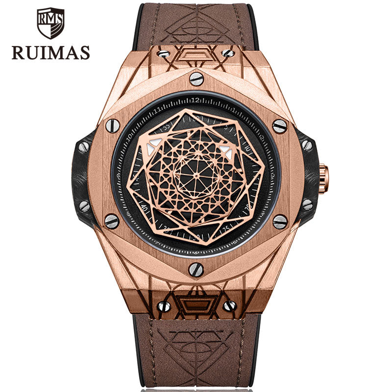 Reloj Diseño Paranormal Café