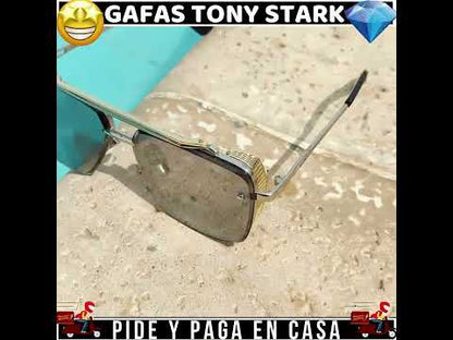 GAFAS TONY STARK PLATA